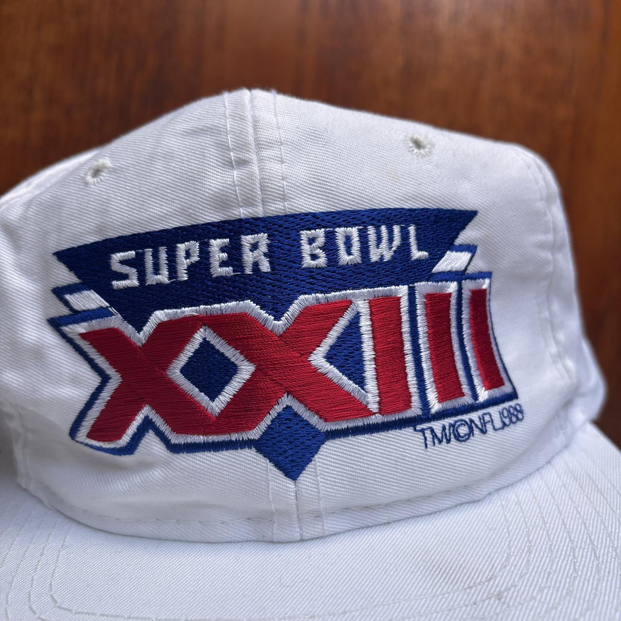 Vintage 80s USA Super Bowl 23 NFL American Football graphic cap