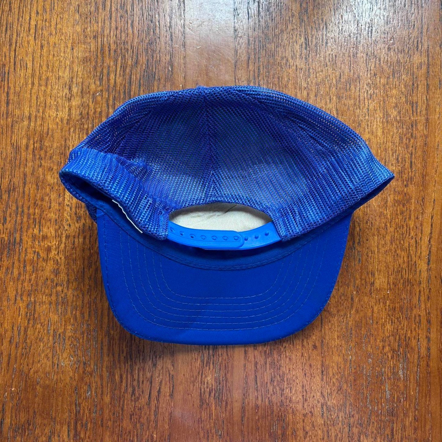 Vintage 90s USA certified aircraft parts aeroplane workwear trucker cap