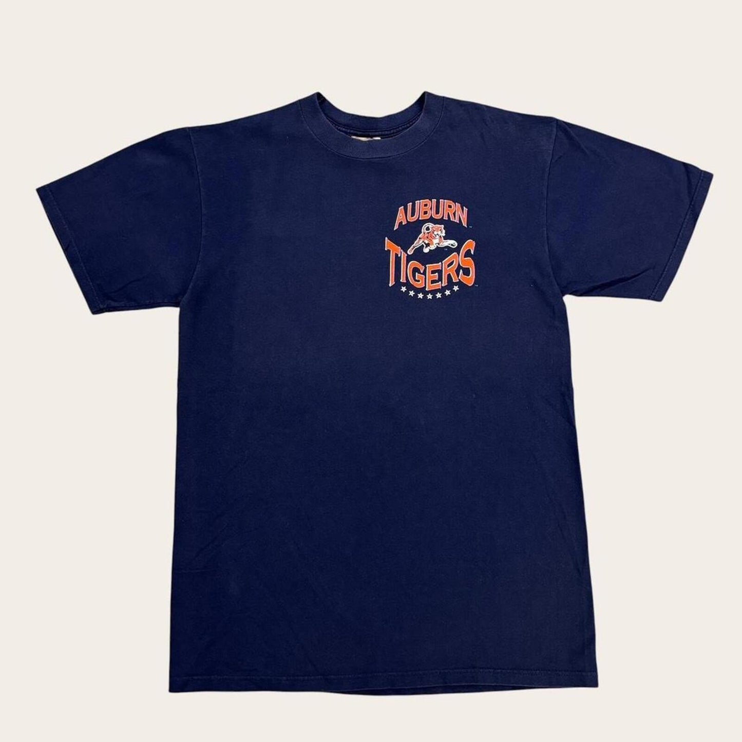 Vintage 90s Auburn Tigers Alabama university varsity American Football t-shirt