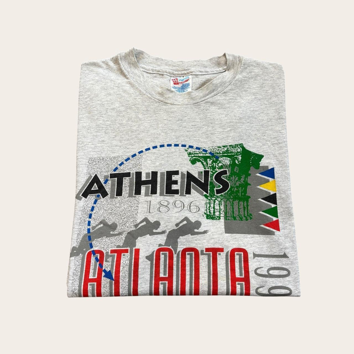 Vintage 90s USA Atlanta Olympics summer games athletics t-shirt