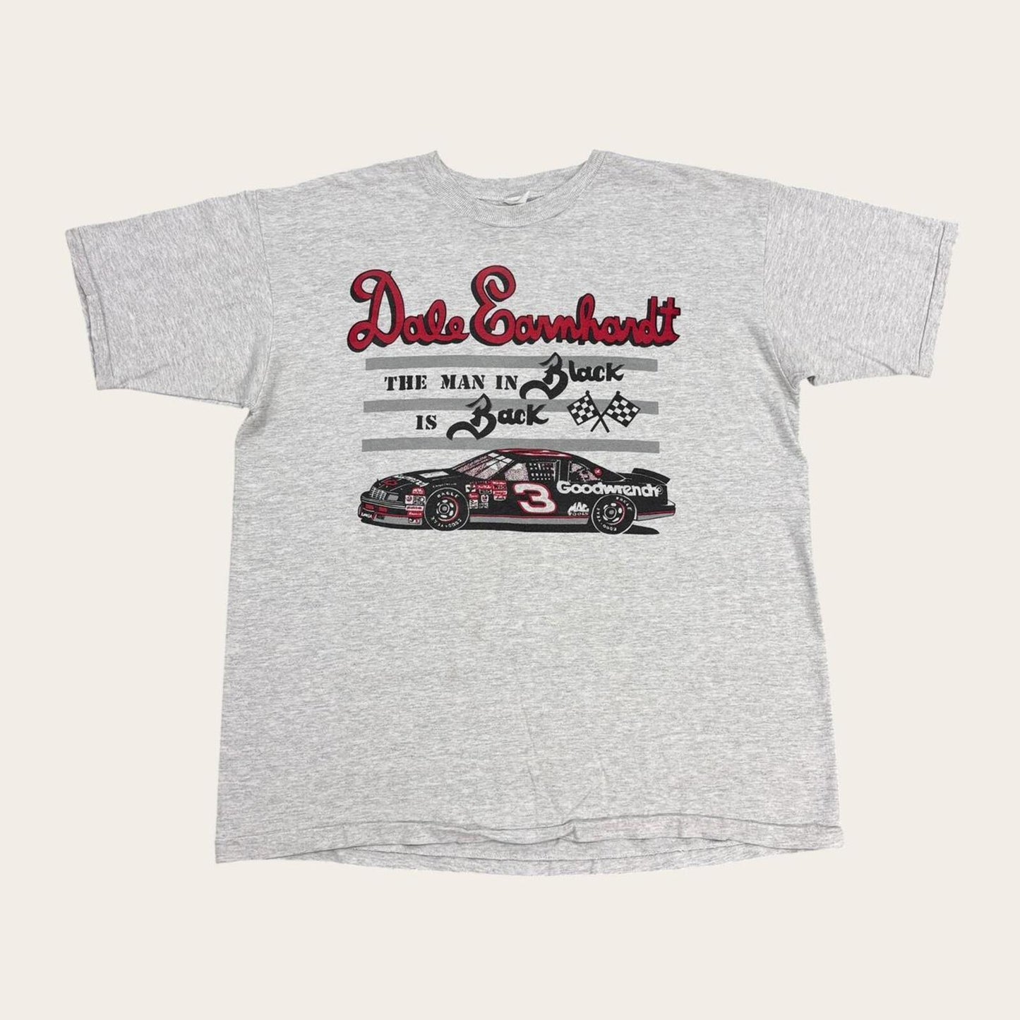 Vintage 90s USA Dale Earnhardt NASCAR motorsport racing driver t-shirt