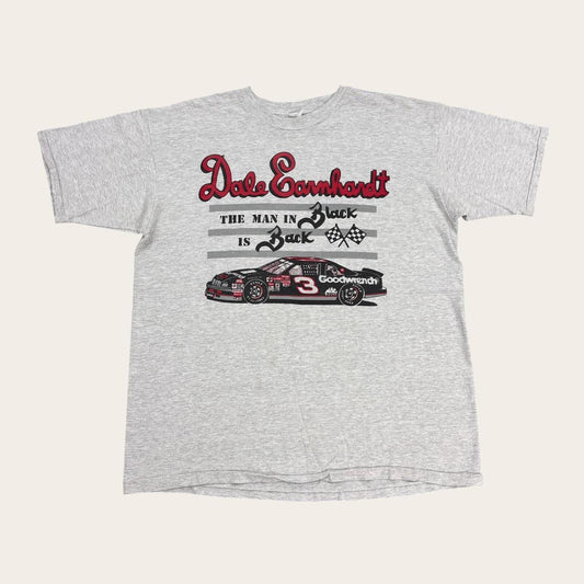 Vintage 90s USA Dale Earnhardt NASCAR motorsport racing driver t-shirt