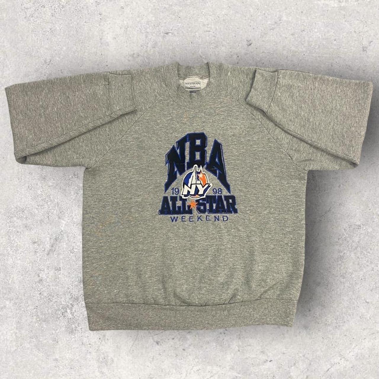 Vintage 90s USA NBA all star weekend New York basketball graphic sweatshirt