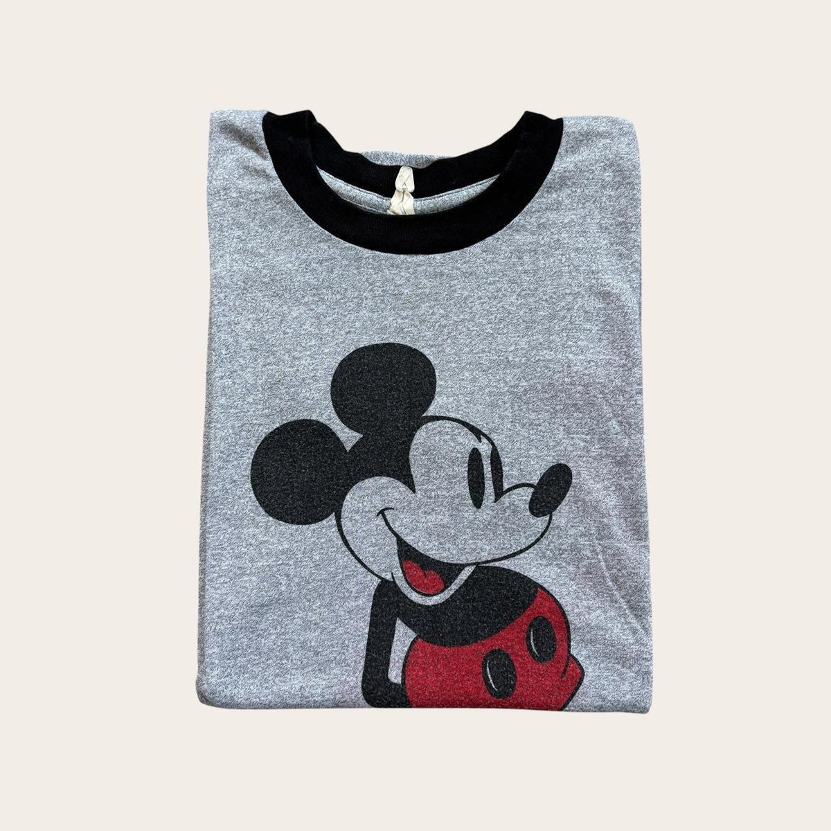 Vintage 90s USA Mickey Mouse Disney ringer t-shirt