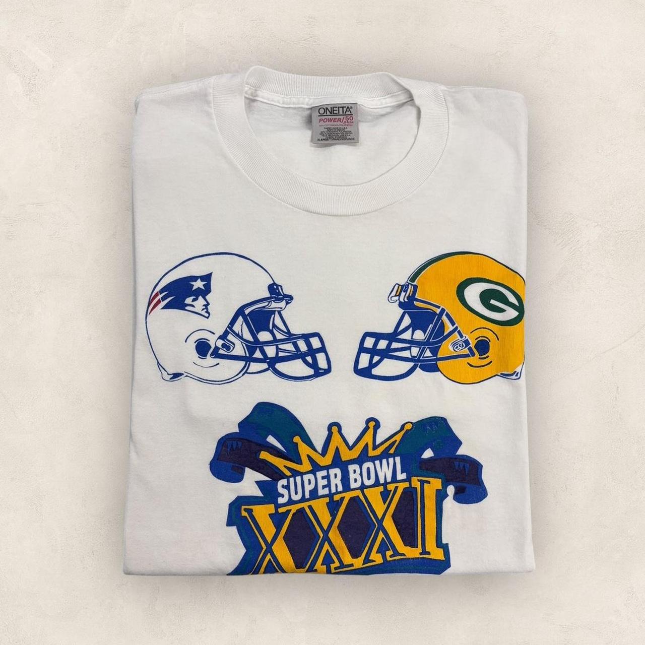 Vintage 90s USA Super Bowl 31 NFL American Football New Orleans graphic t-shirt