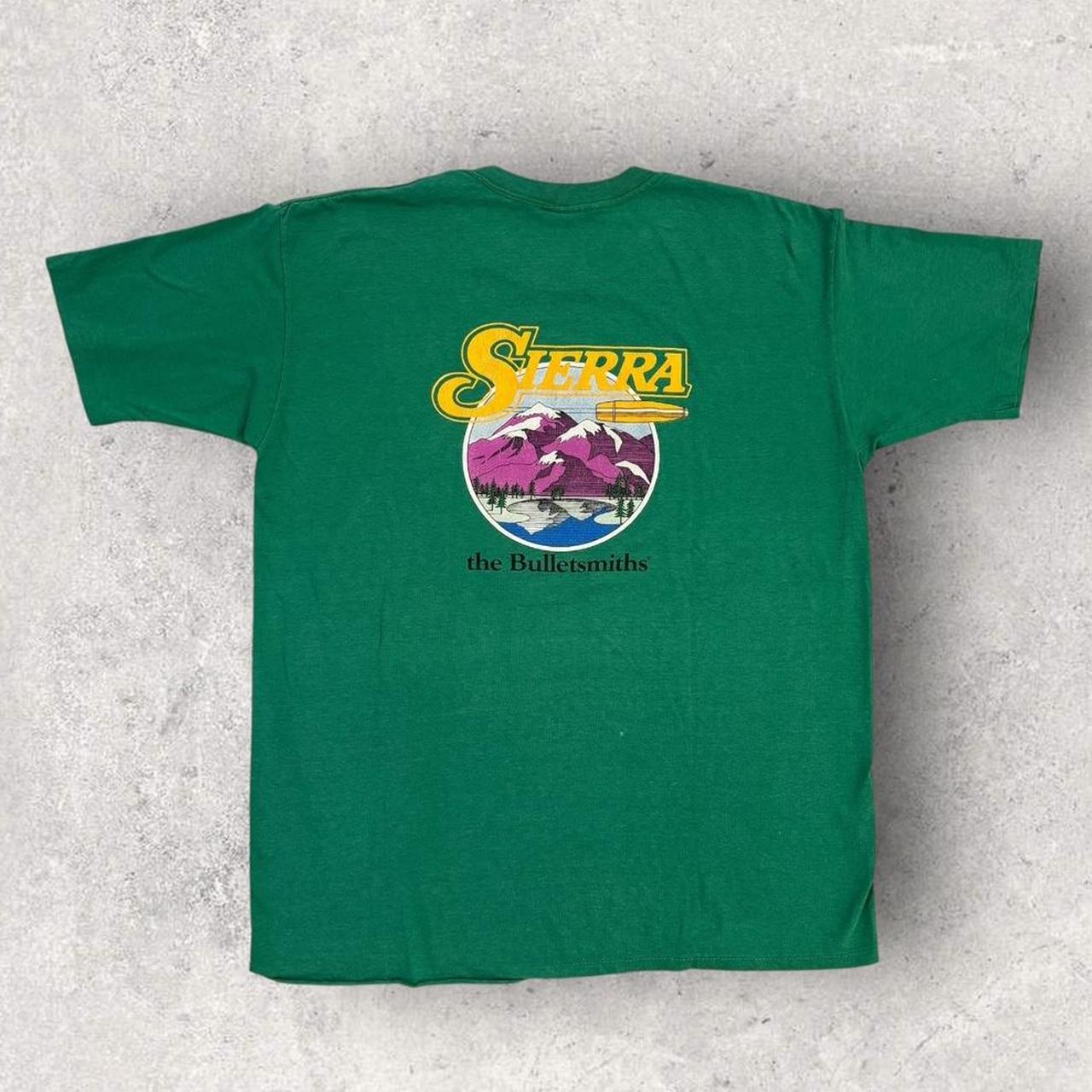 Vintage 90s USA Sierra bullets the bulletsmiths California graphic t-shirt