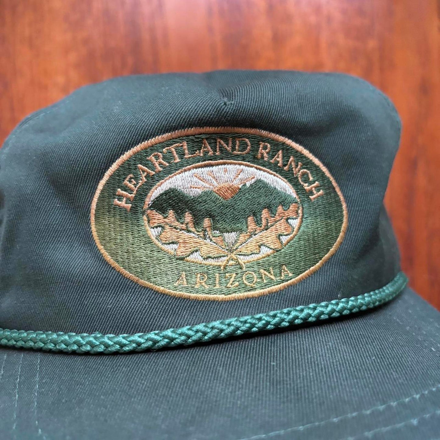 Vintage 90s USA Heartland Ranch Arizona charity embroidered cap