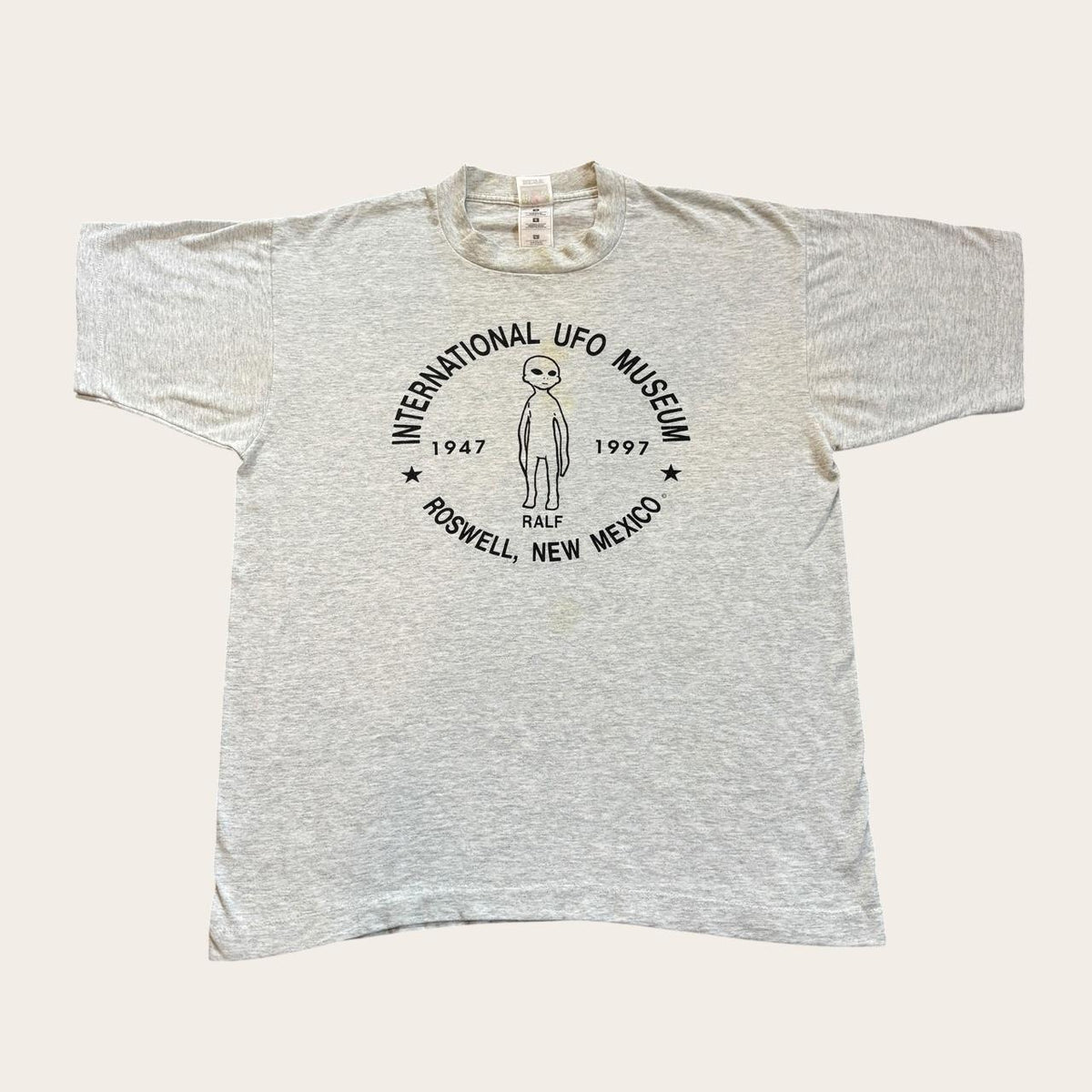 Vintage 90s UFO museum Roswell New Mexico alien t-shirt