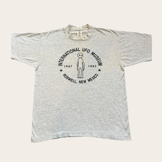 Vintage 90s UFO museum Roswell New Mexico alien t-shirt