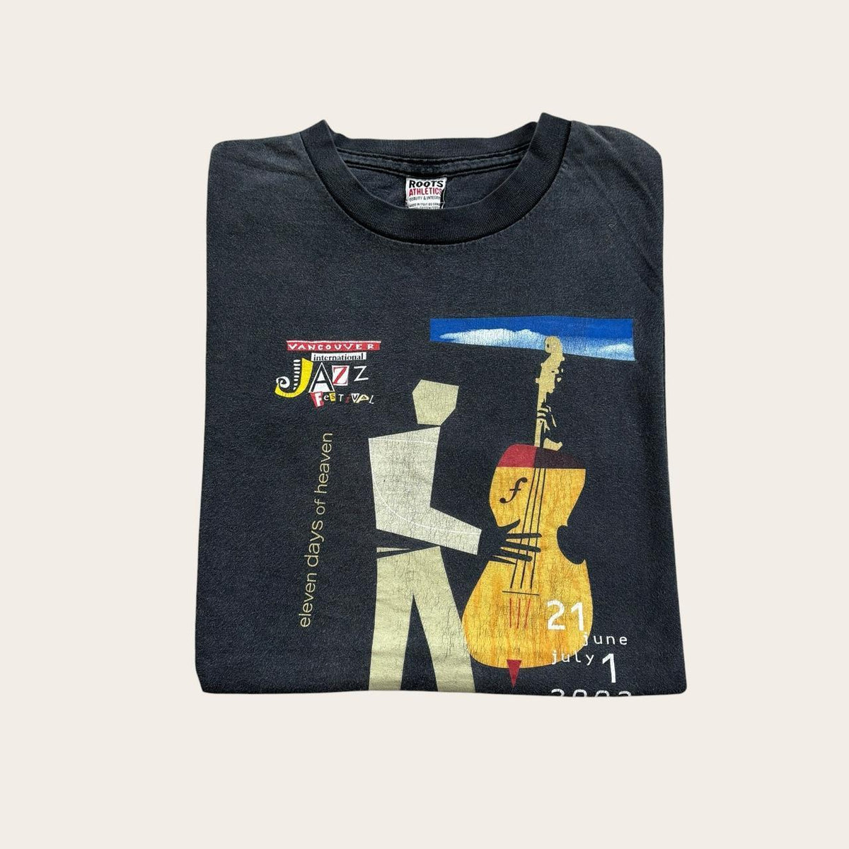 Vintage Y2K Vancouver jazz festival ‘02 Canada music t-shirt