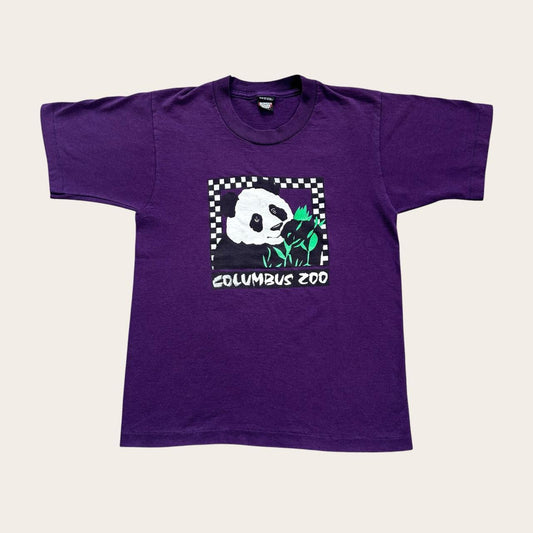 Vintage 90s USA Columbus Zoo Ohio panda bear wildlife souvenir t-shirt