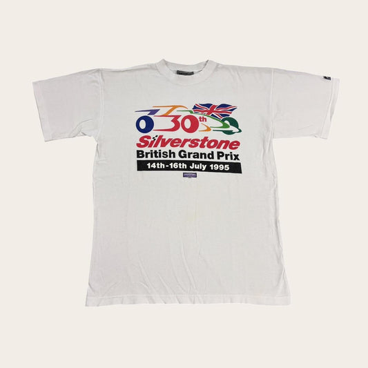 Vintage Formula One British Grand Prix 95 Silverstone motorsport racing t-shirt