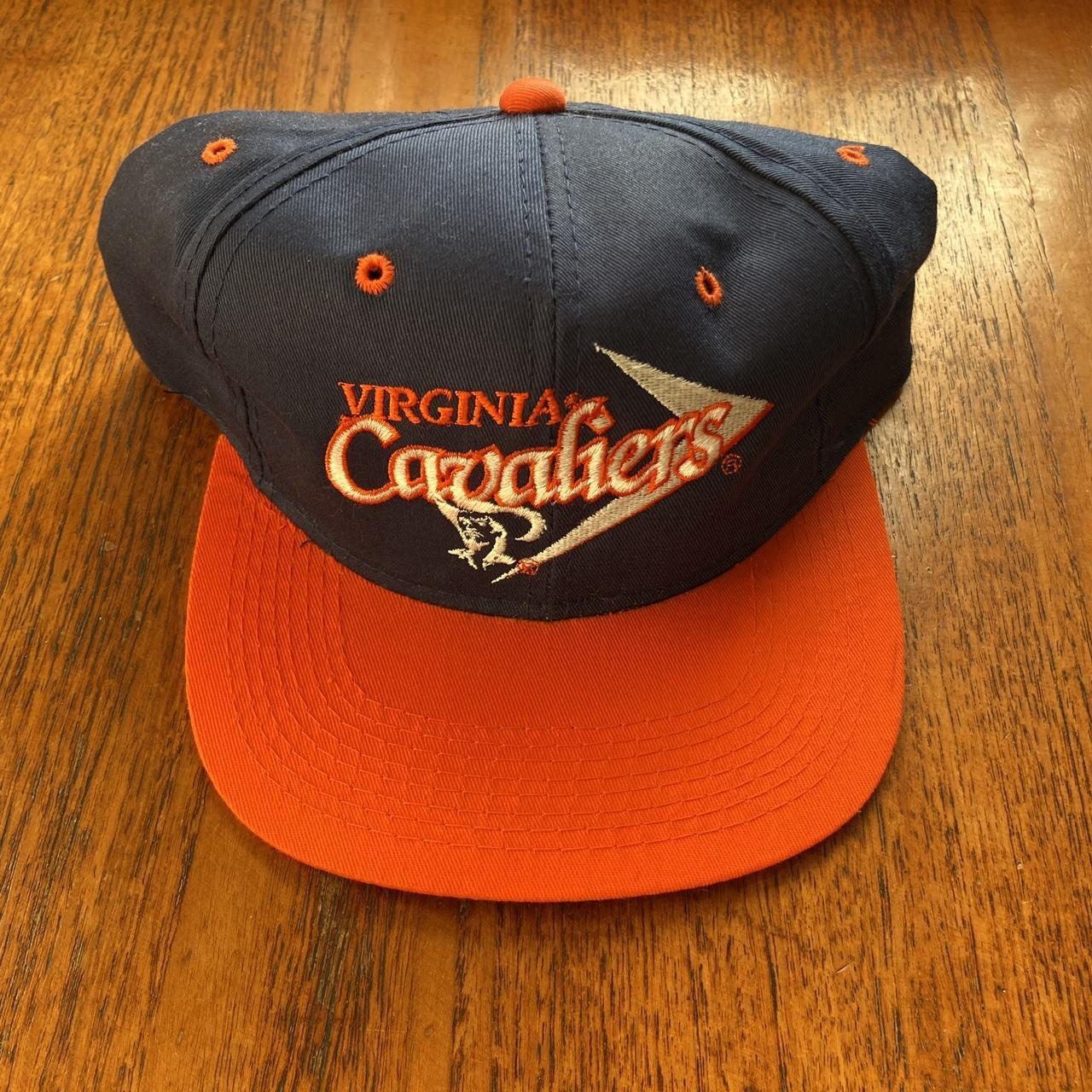 Vintage 90s USA Virginia Cavaliers university varsity graphic cap