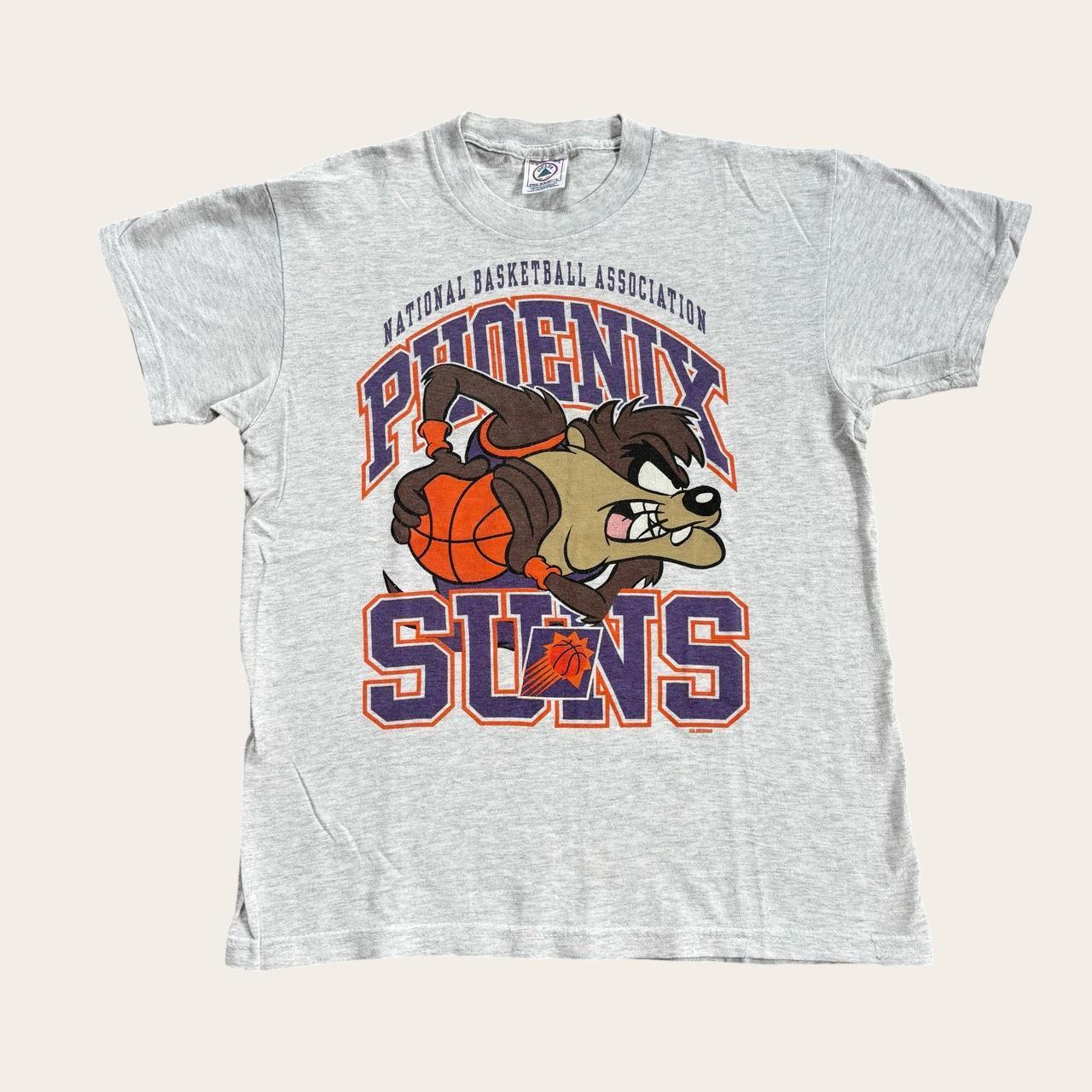 Vintage 90s USA Phoenix Suns NBA basketball Taz Looney Tunes t-shirt