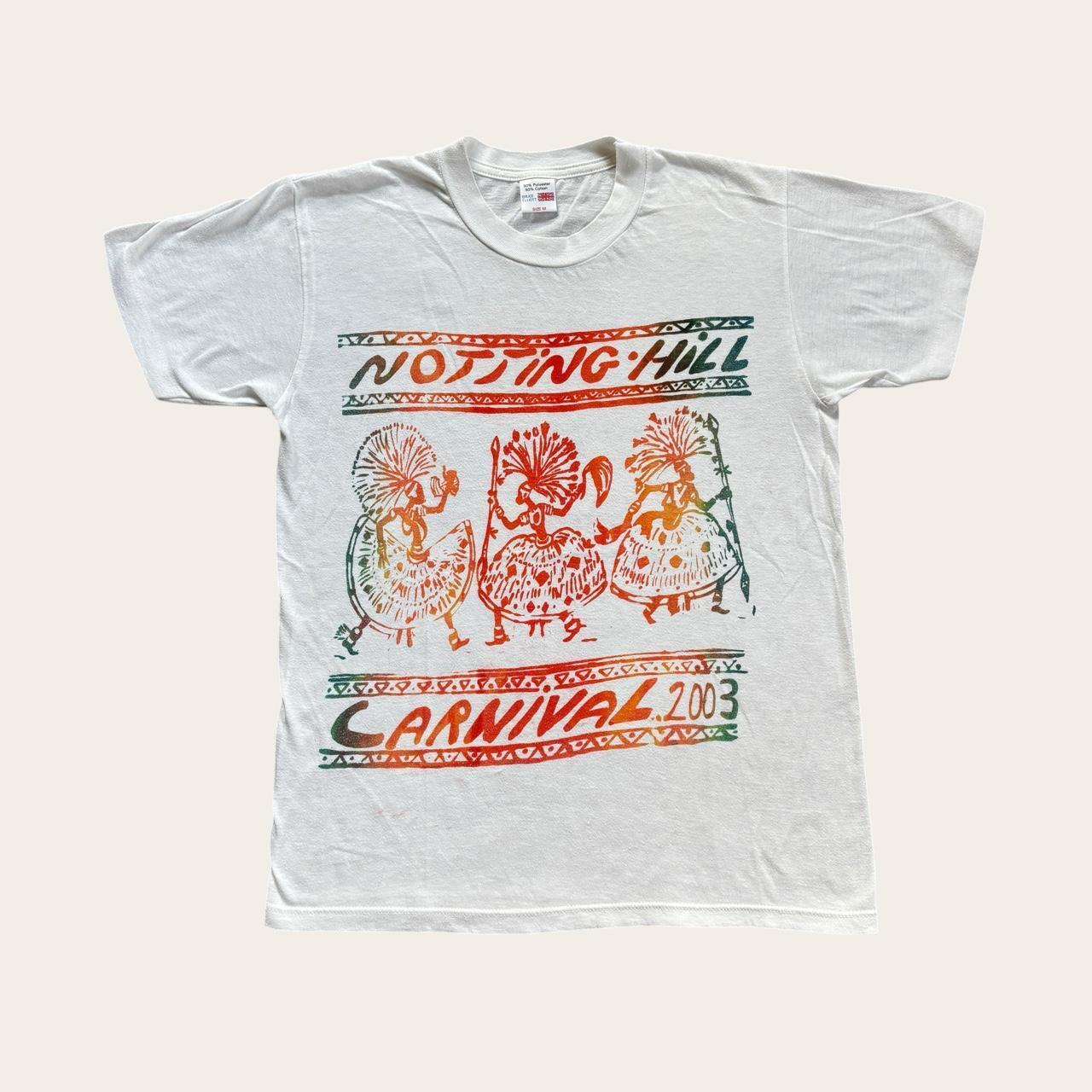 Vintage Notting Hill Carnival 2003 London souvenir t-shirt