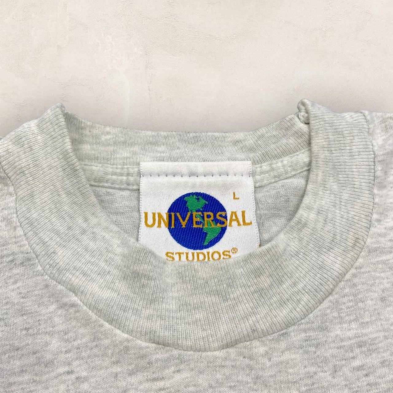 Vintage 90s USA Universal Studios Hollywood California theme park promotional graphic t-shirt