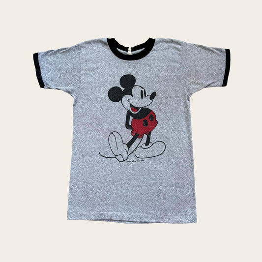 Vintage 90s USA Mickey Mouse Disney ringer t-shirt