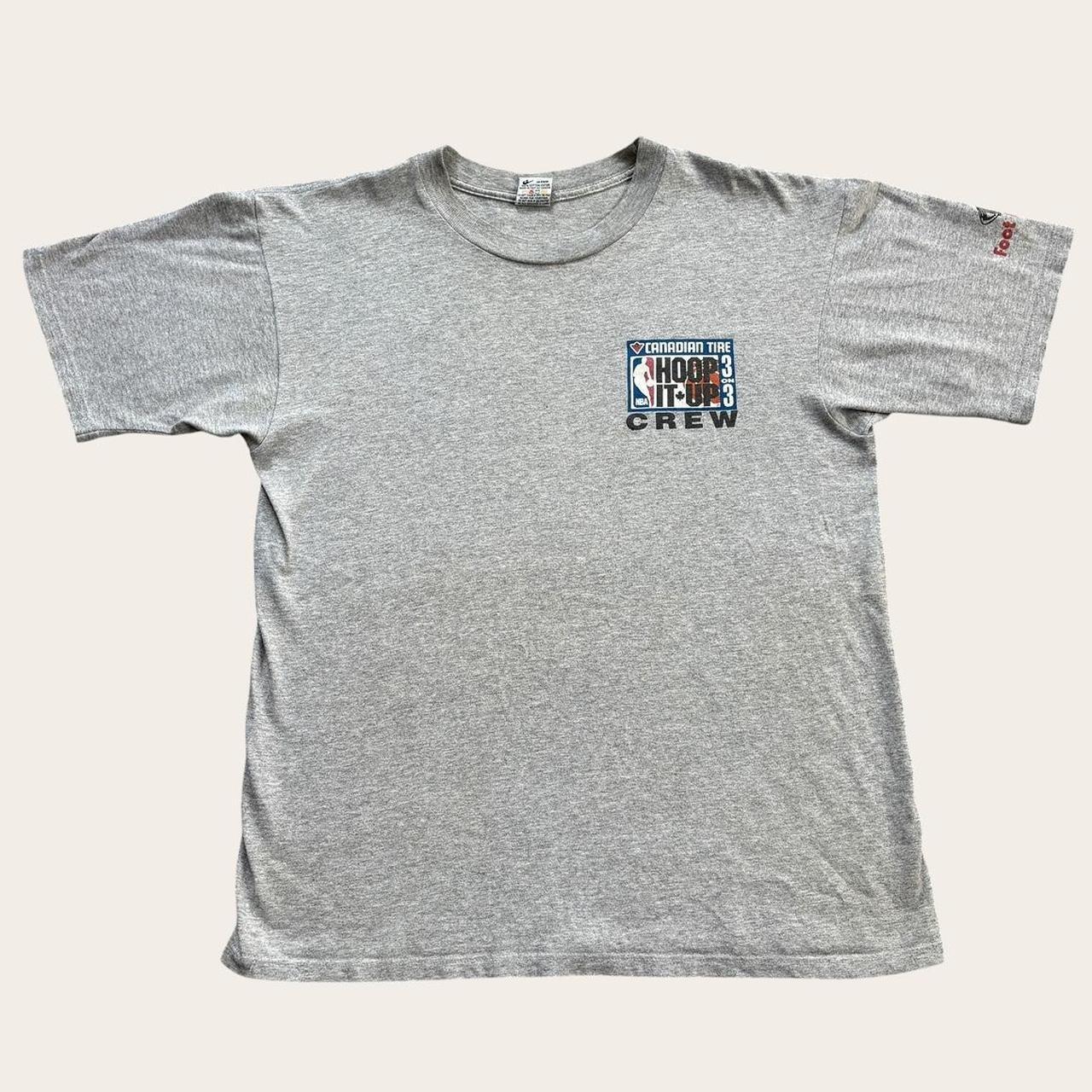 Vintage 90s Nike NBA hoop it up crew 3 on 3 basketball graphic t-shirt