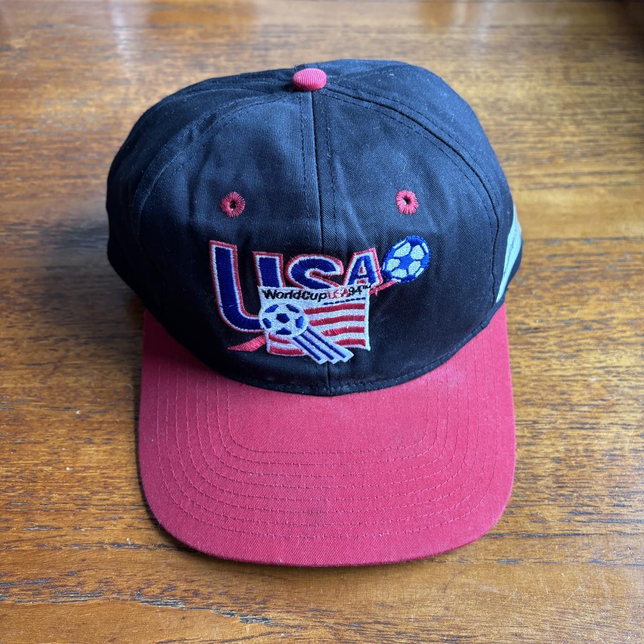 Vintage 90s USA World Cup 94 football tournament promotional baseball cap