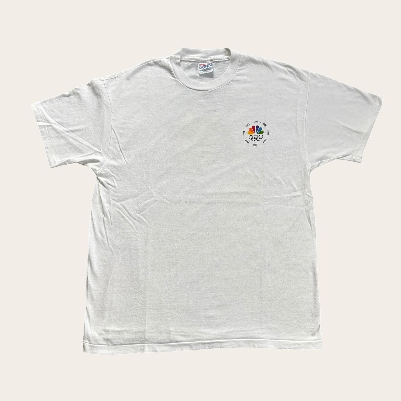 Vintage NBC news olympic boxing t-shirt