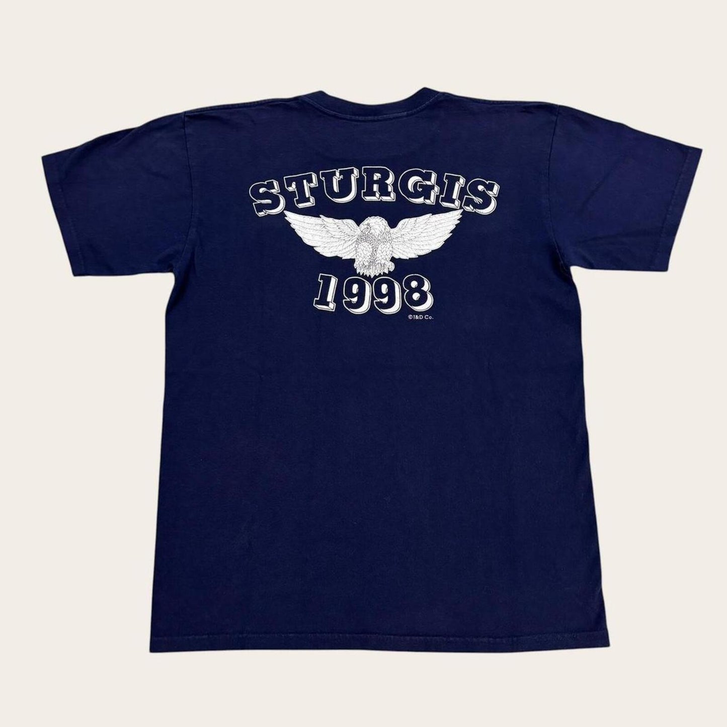 Vintage 90s USA Sturgis motorcycles Black Hills Rally South Dakota t-shirt