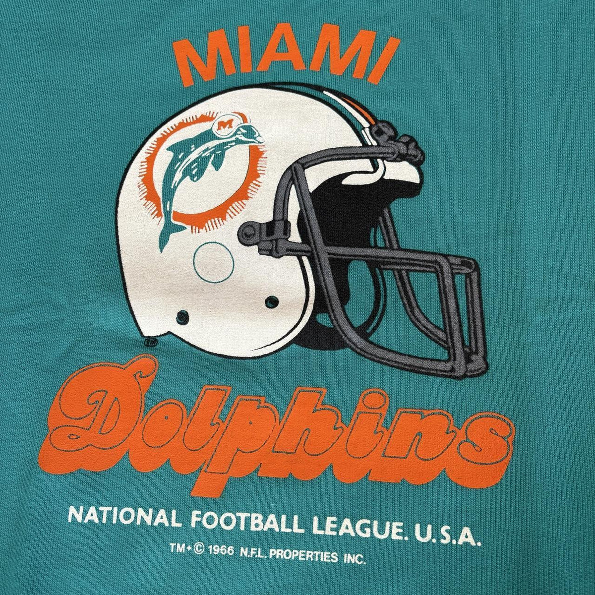Vintage 80s Miami Dolphins NFL American Football sweatshirt