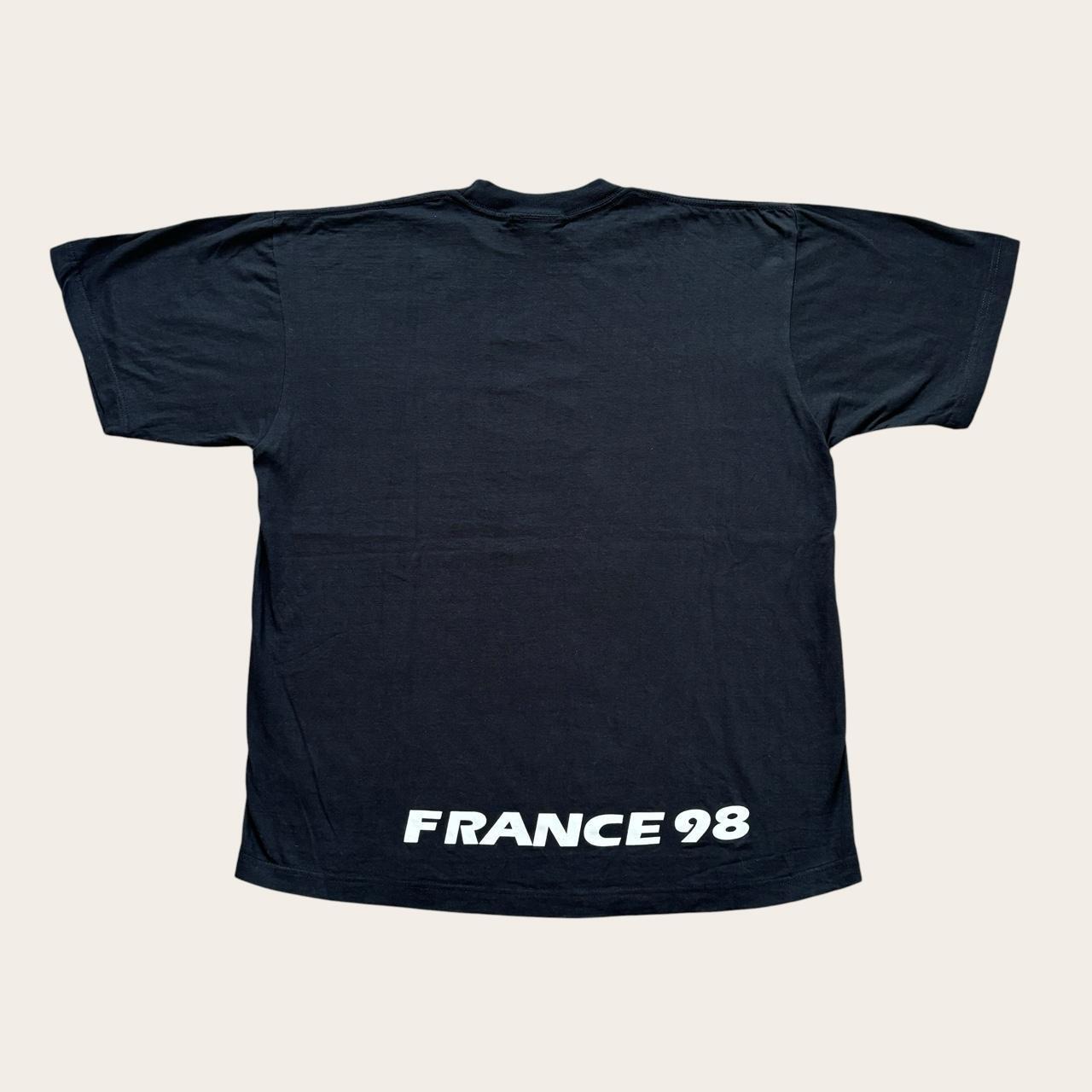 Vintage France 98 World Cup football tournament Coupe du Monde t-shirt