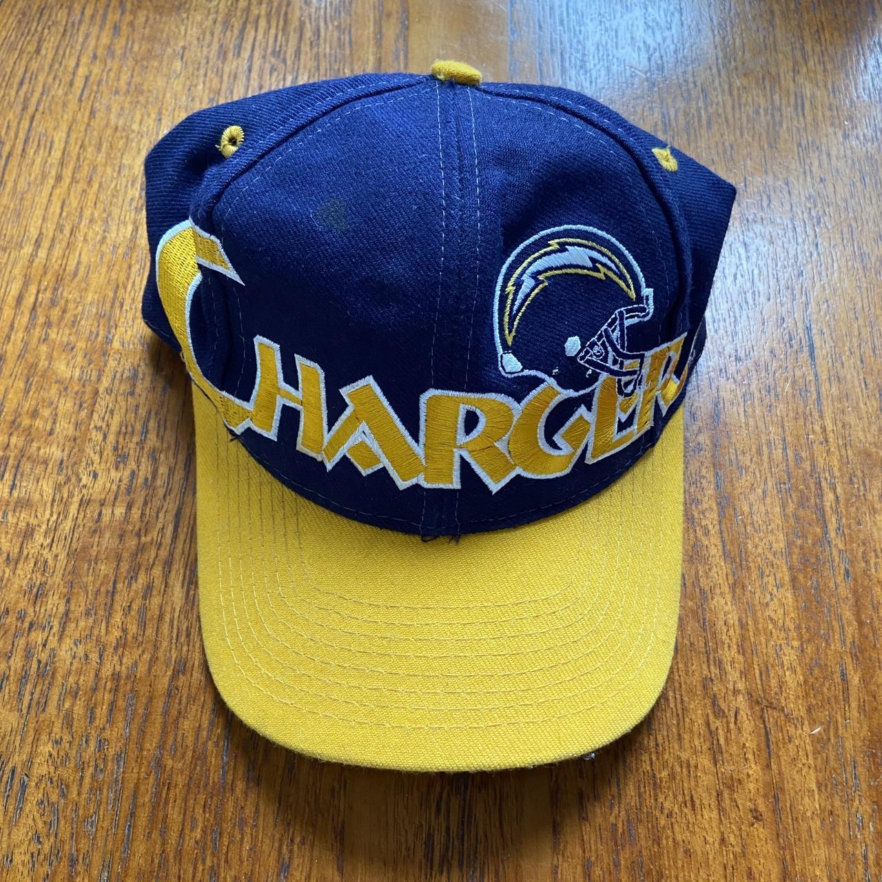 Vintage 90s USA San Diego Chargers NFL American Football embroidered graphic cap