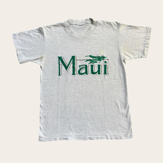 Vintage 90s USA Maui Hawaii humpback whales souvenir t-shirt
