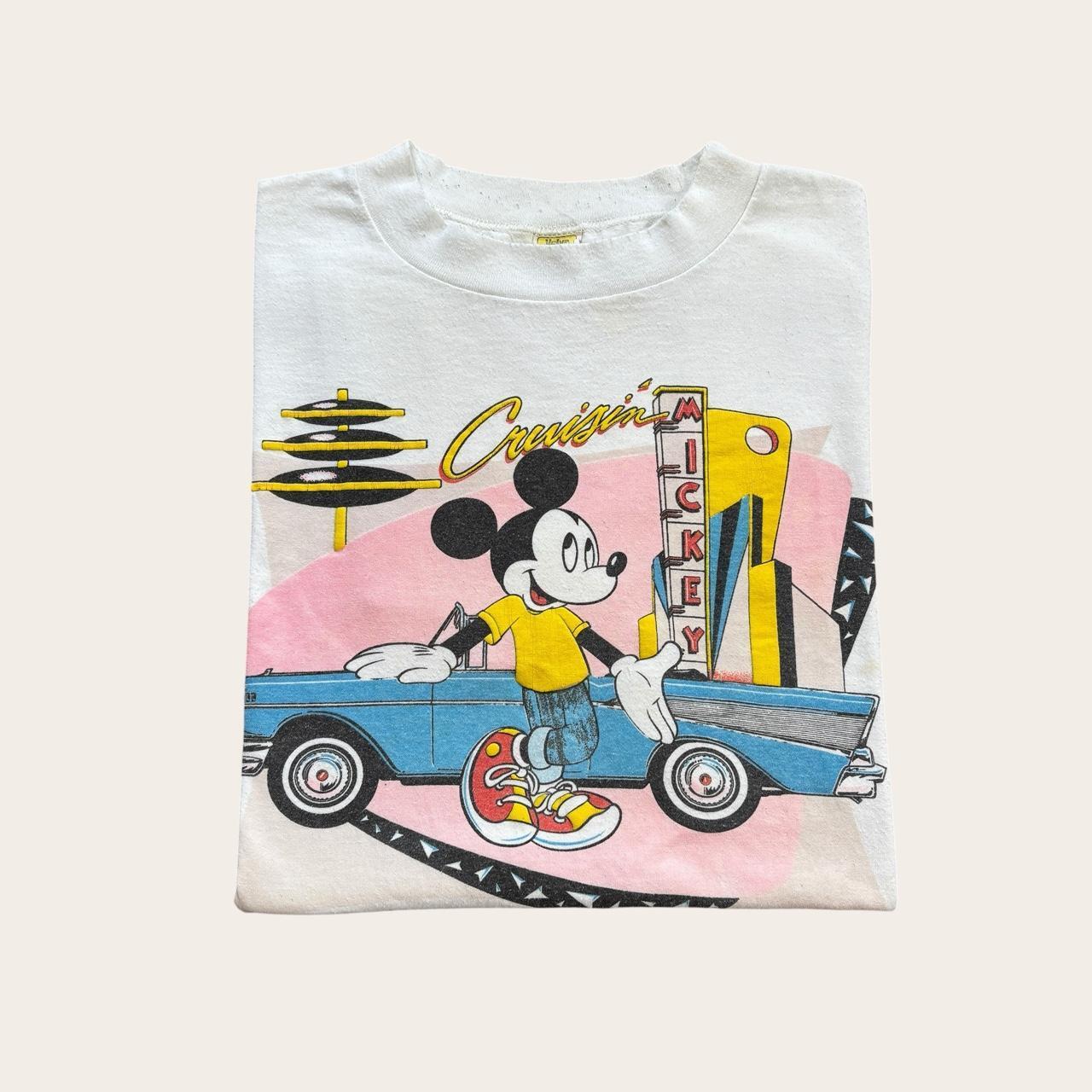 Vintage 80s USA Disney Mickey Mouse cruising Florida t-shirt