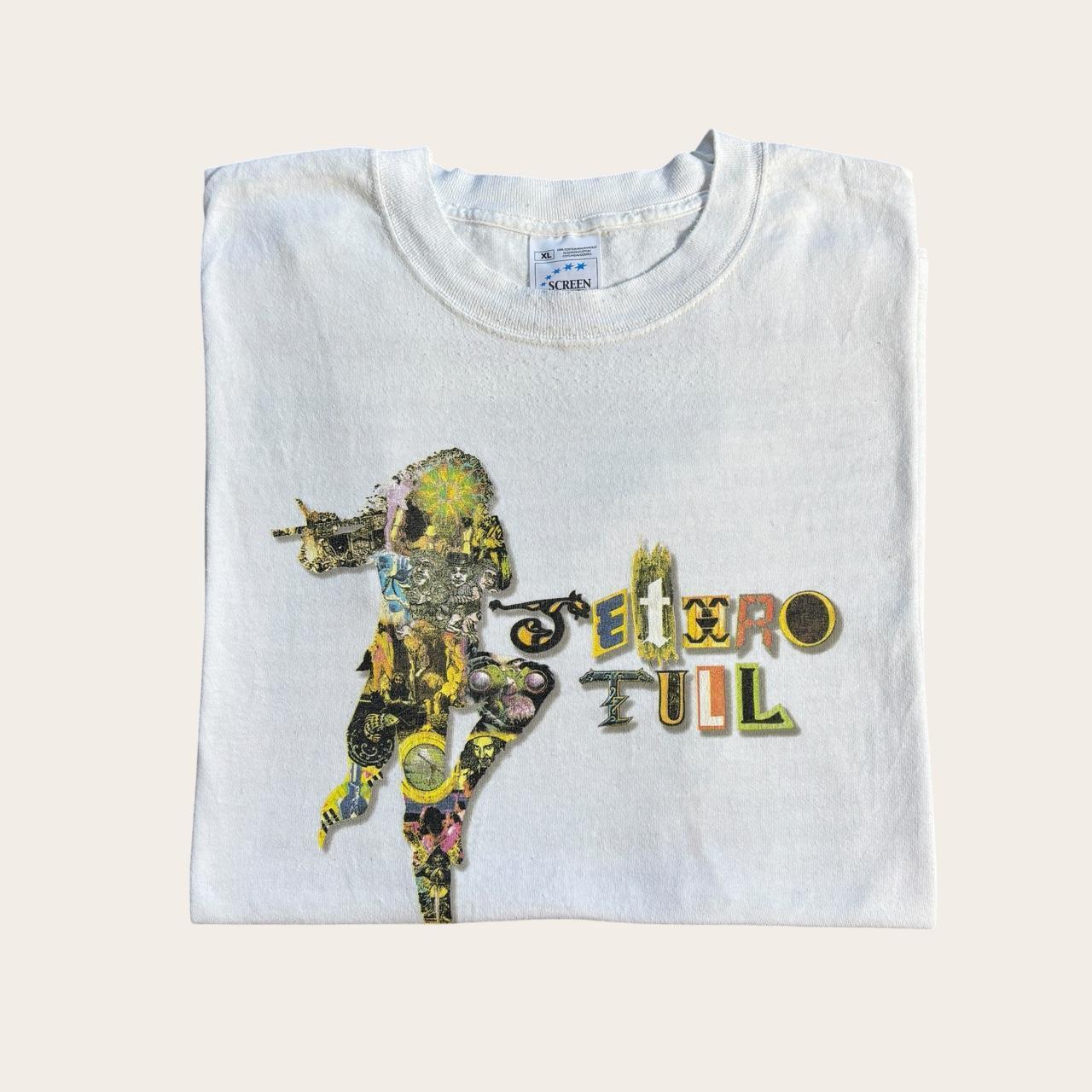 Vintage Jethro Tull World Tour 2001 rock music band t-shirt