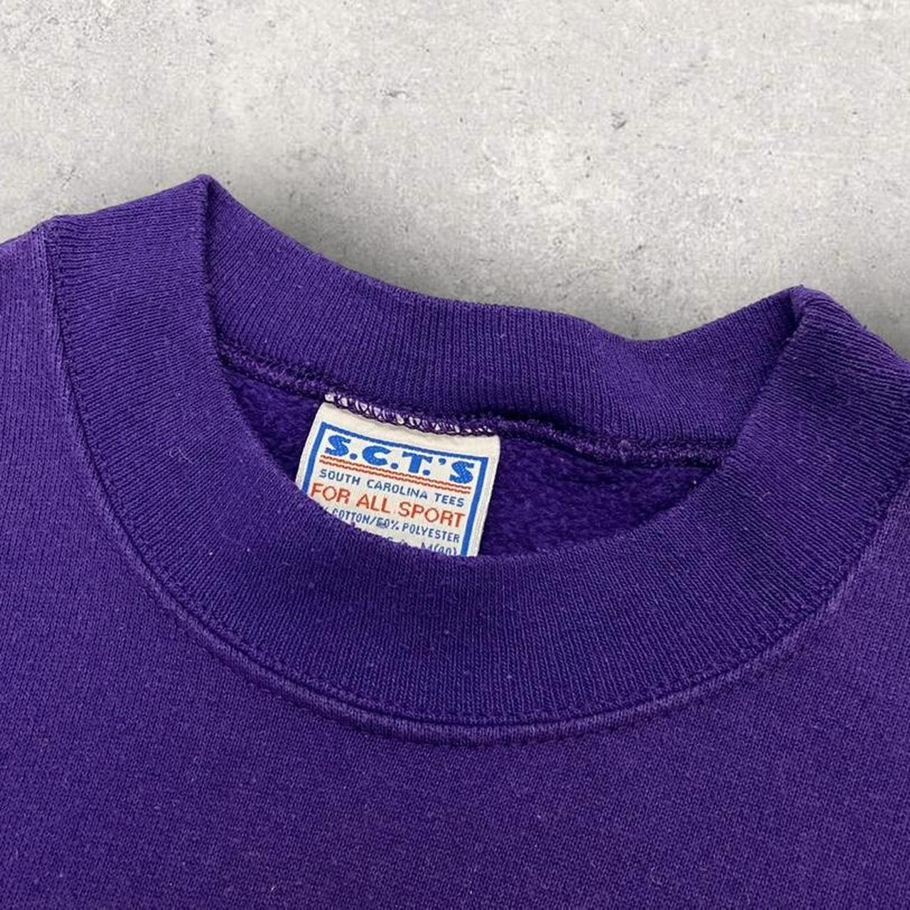Vintage 90s USA Pittsburgh basketball slam dunk promotional sweatshirt