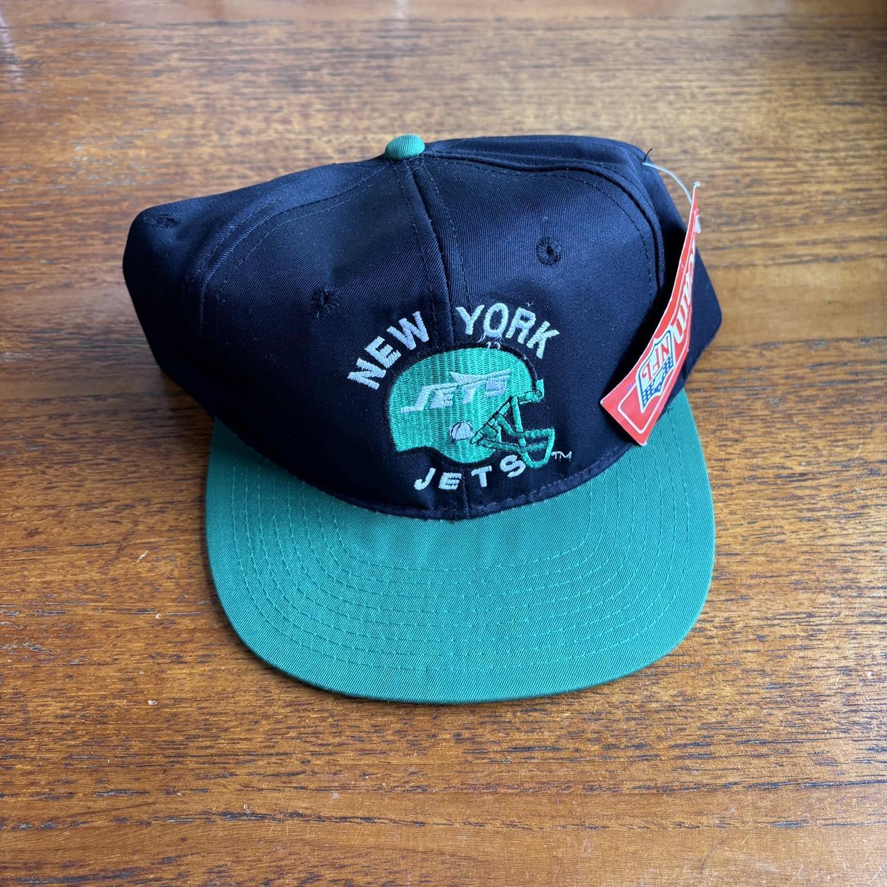 Vintage 90s USA New York Jets NFL American Football graphic baseball cap