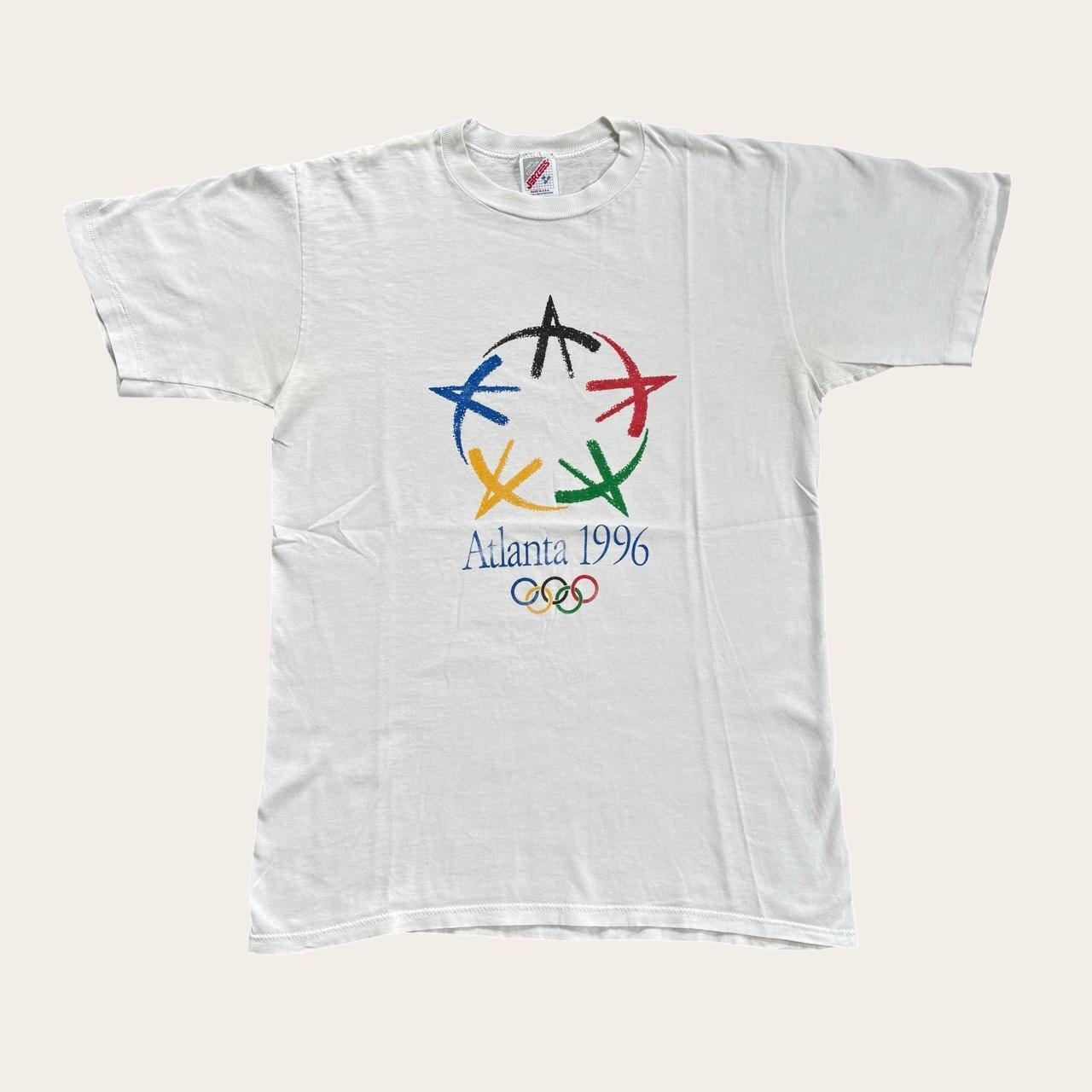 Vintage 90s USA Atlanta Olympics summer games athletics t-shirt