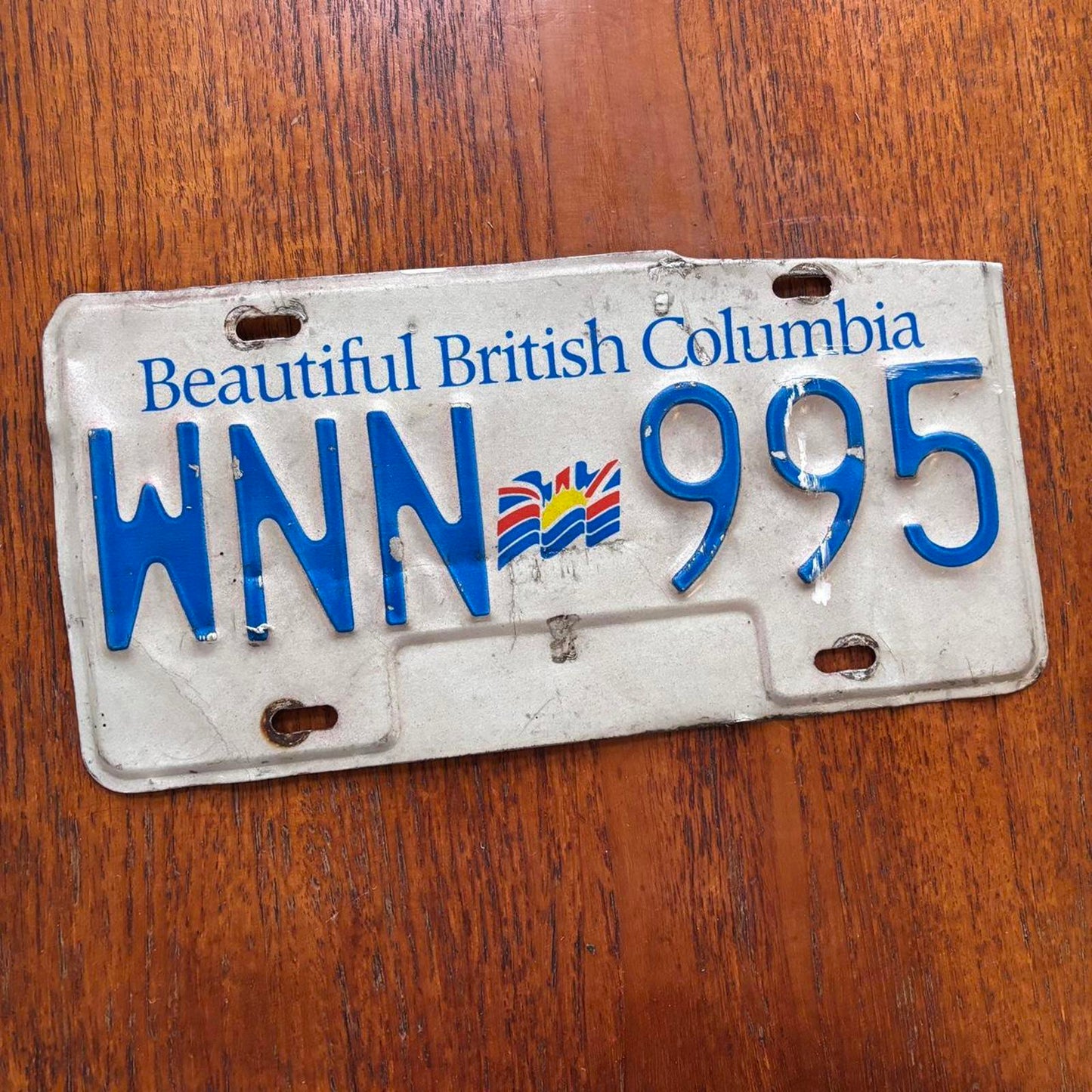 Vintage 90s USA Vancouver British Columbia Canada license plate