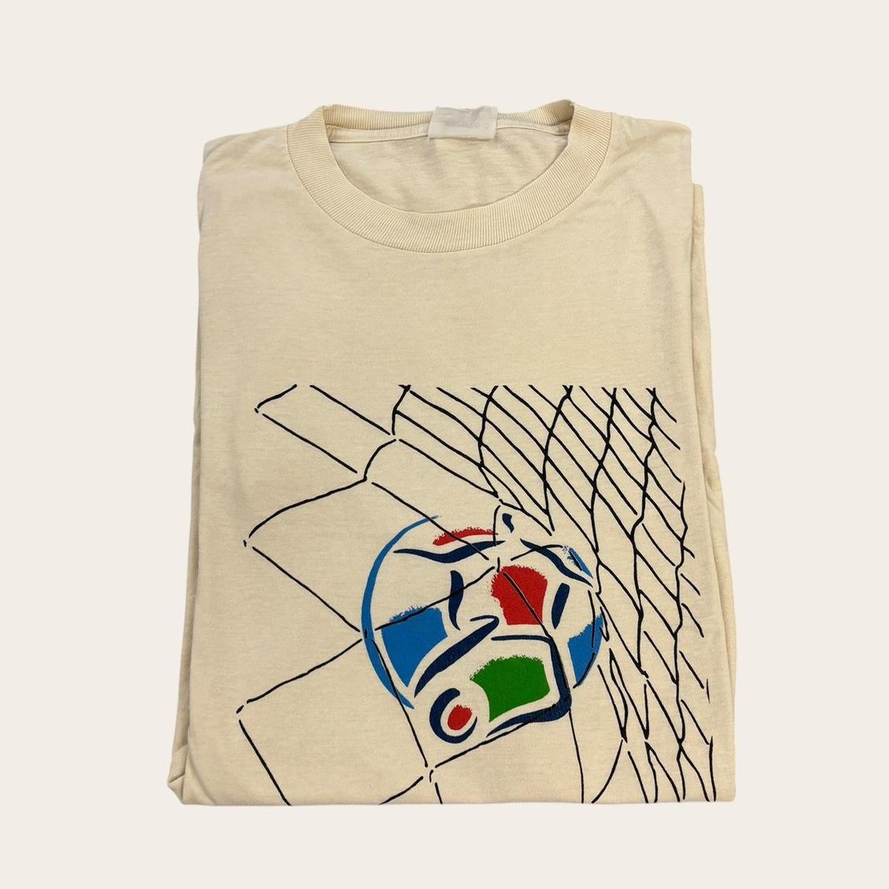 Vintage UEFA Euro 96 England football tournament t-shirt