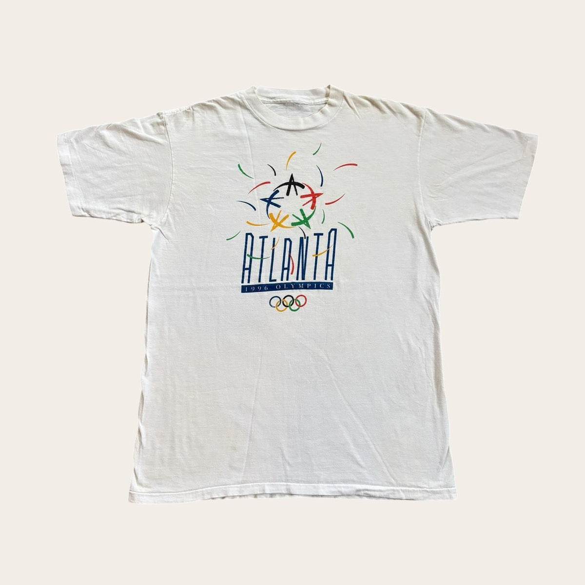 Vintage 90s USA Atlanta Olympics summer games athletics t-shirt