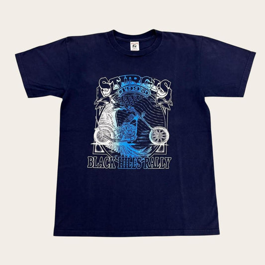 Vintage 90s USA Sturgis motorcycles Black Hills Rally South Dakota t-shirt
