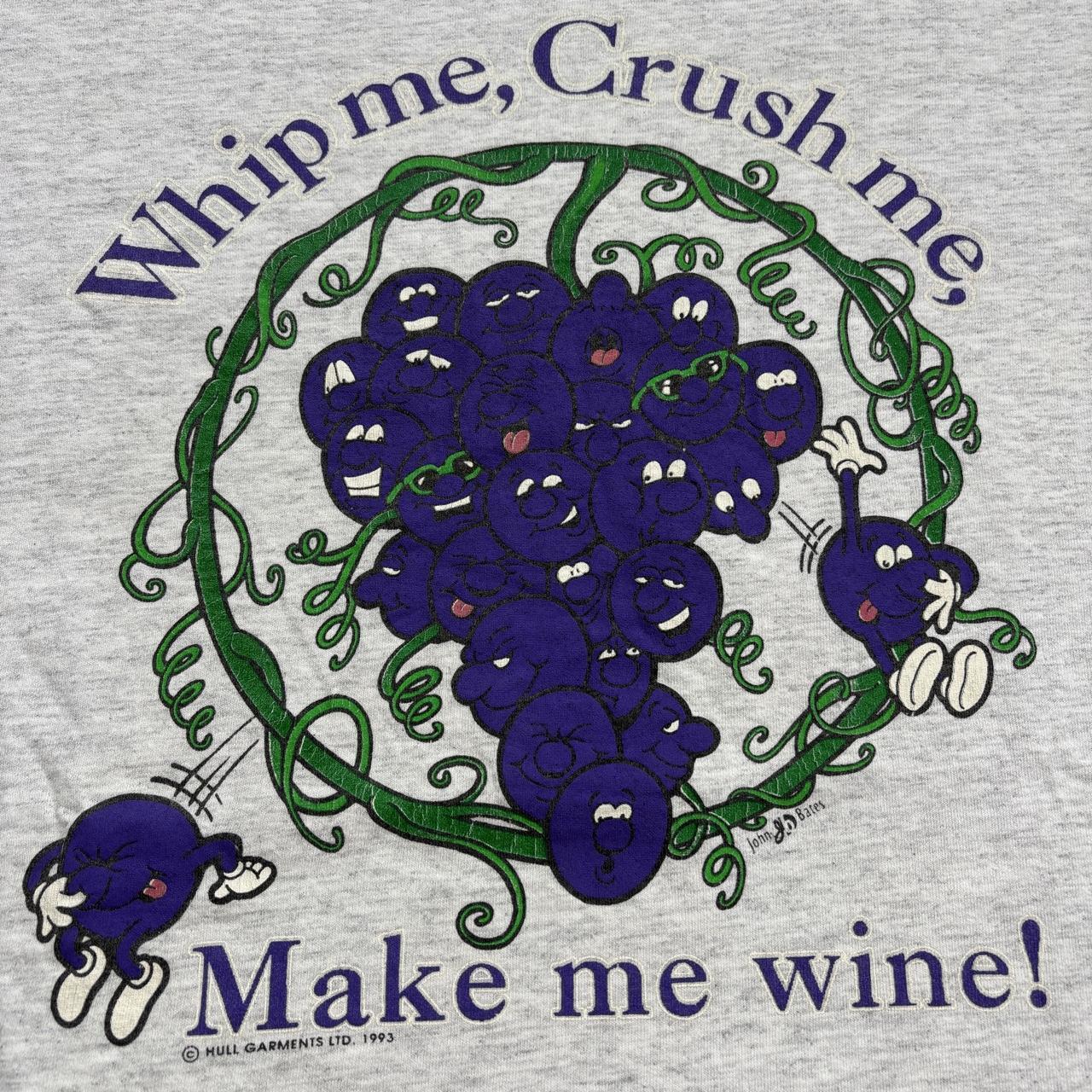 Vintage 90s USA wine of Bonair winery Washington state souvenir t-shirt