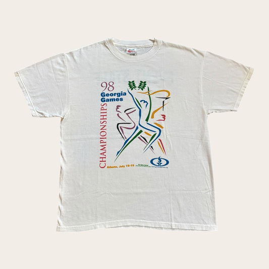 Vintage Georgia games championships ‘98 Atlanta athletics t-shirt