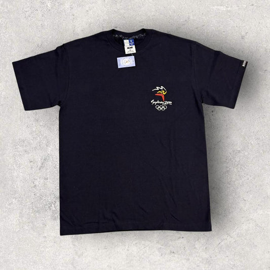 Vintage Y2K Sydney Olympics 2000 summer games athletics graphic t-shirt