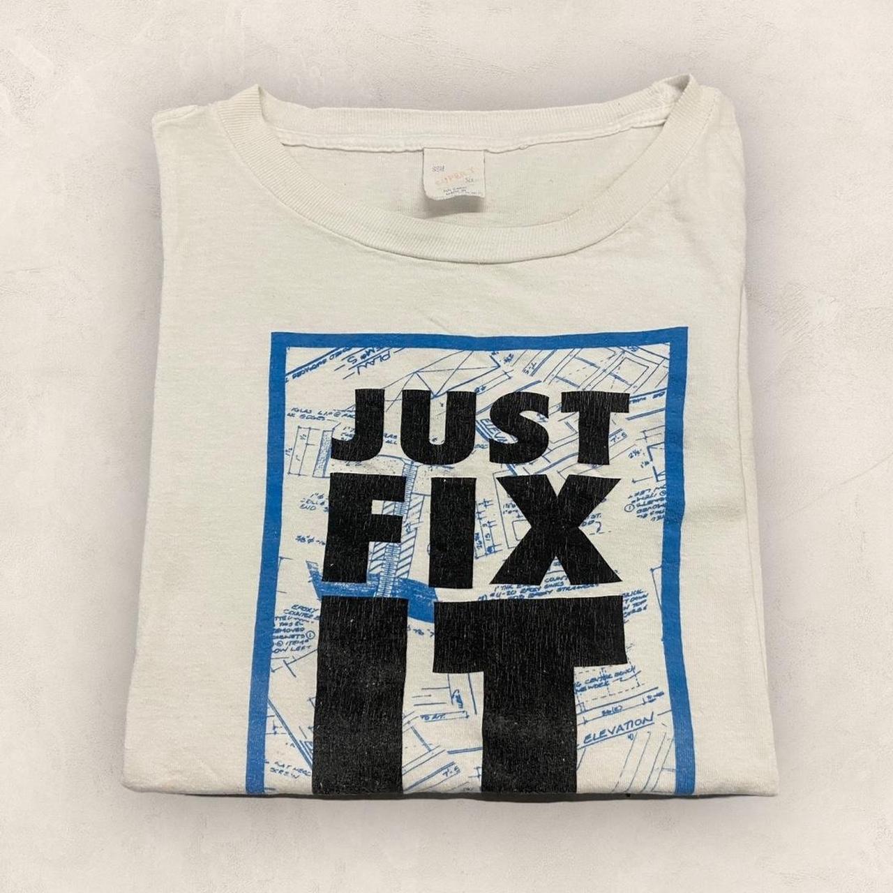 Vintage 90s USA Home Improvement ‘just fix it’ TV show series graphic t-shirt