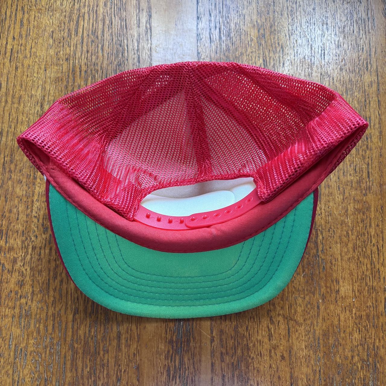 Vintage 90s USA Playfair race course horse racing Spokane Washington graphic trucker cap