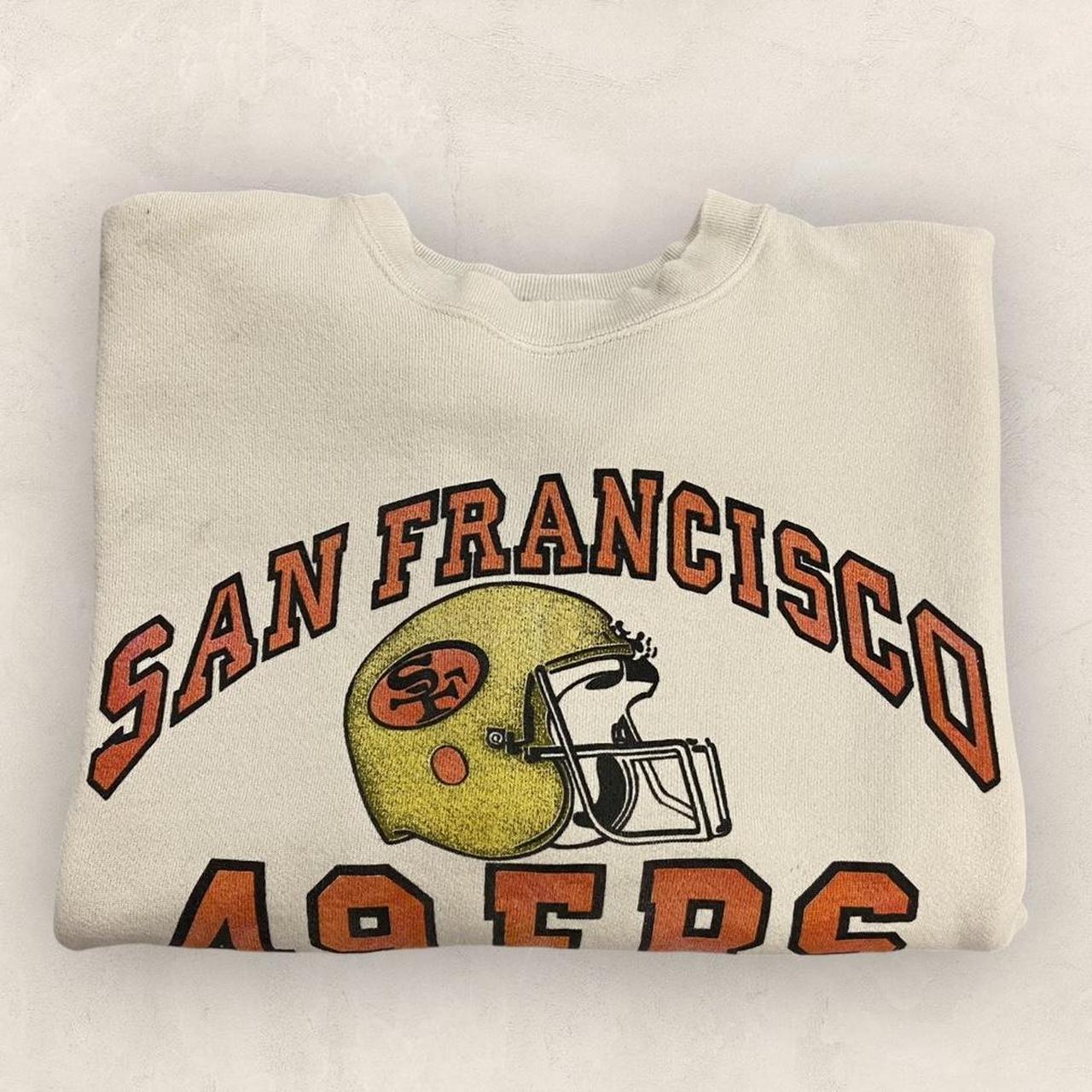 Vintage 90s USA San Francisco 49ers NFL American Football graphic sweatshirt