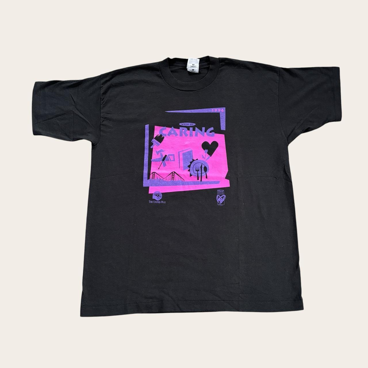 Vintage 90s USA Week of caring United Way charity t-shirt