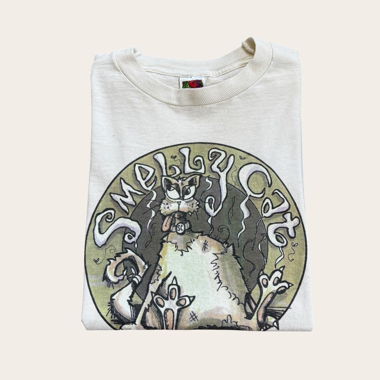 Vintage 90s USA Friends comedy sitcom TV Series Smelly Cat parody t-shirt