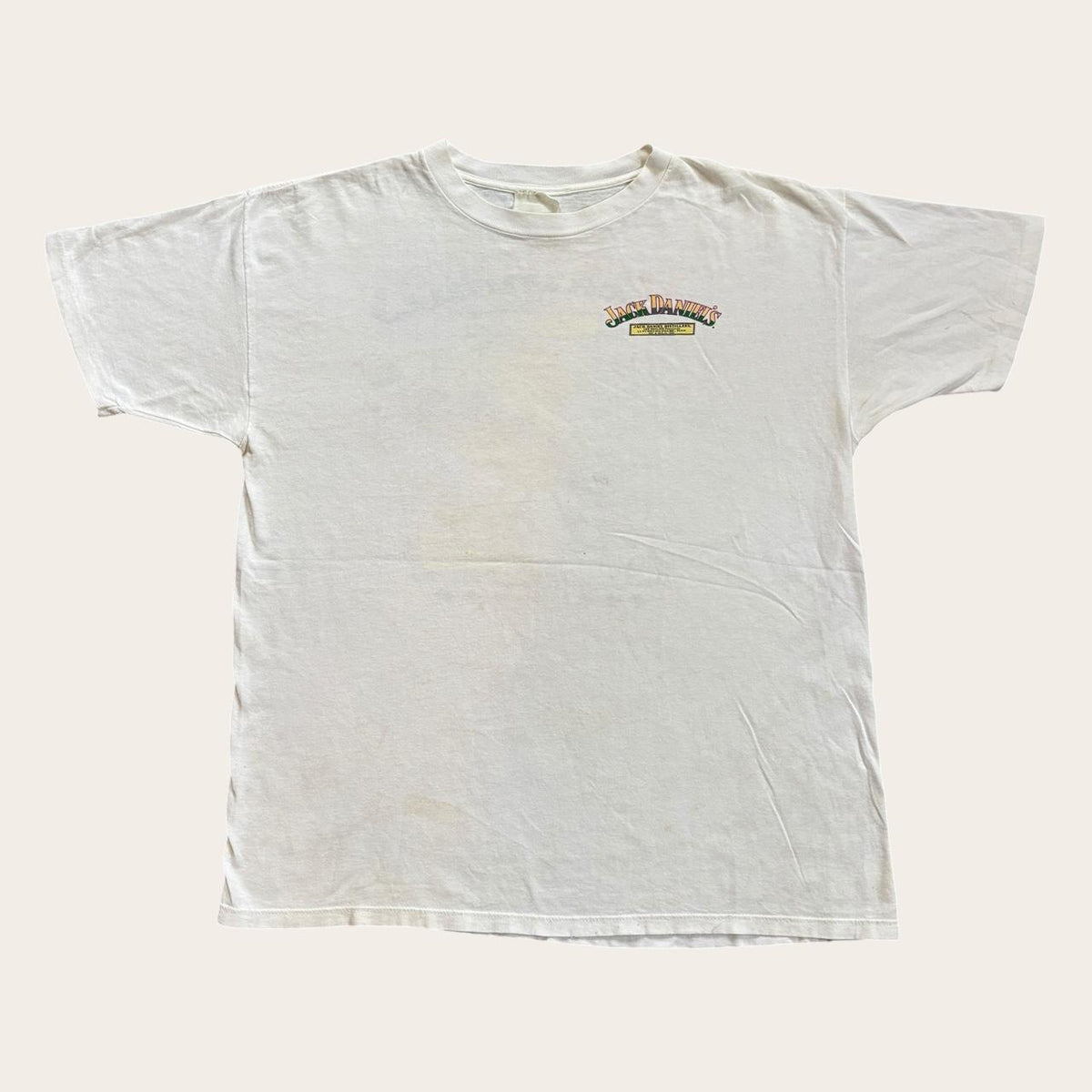 Vintage 90s USA Jack Daniel’s whiskey bourbon distillery Tennessee t-shirt