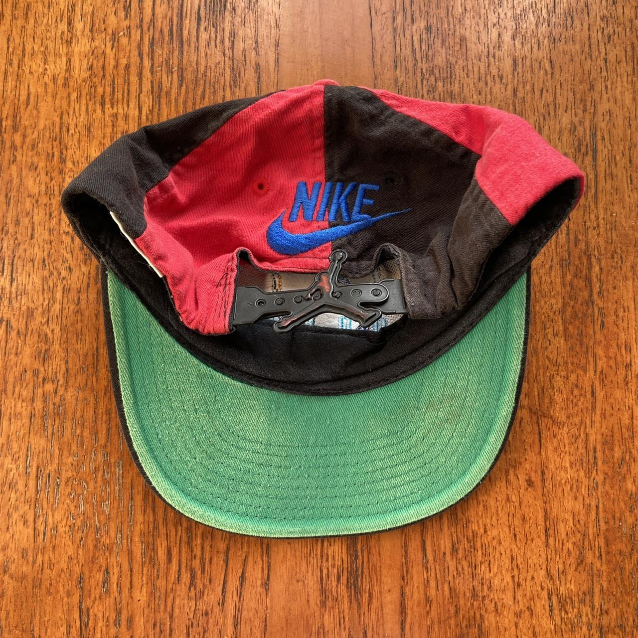 Vintage 90s USA Nike Air Jordan basketball NBA promotional graphic cap