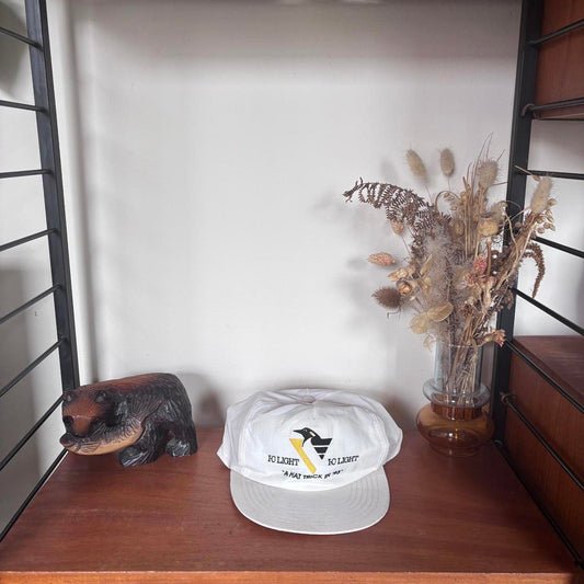 Vintage 90s USA Pittsburgh Penguins NHL ice hockey promotional baseball cap