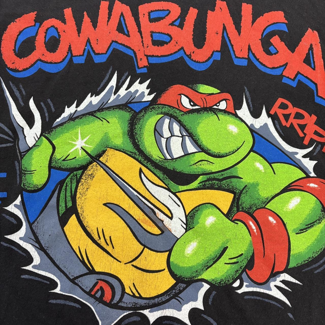 Vintage 90s USA Teenage Mutant Ninja Turtles Raphael cartoon graphic t-shirt